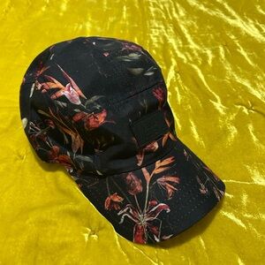Vans Black and Red Floral Cap - Dark Floral